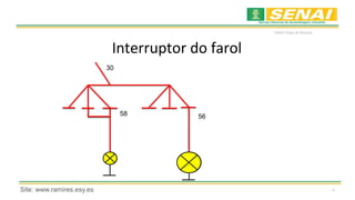 *
Waldyr Diogo de Siqueira
Interruptor do farol
30
58 56
Site: www.ramires.esy.es
 