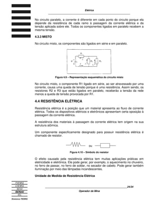 TSA'+;3NVURW ?XTYD1SZ []M+;3F-7 G
Diferença de Potencial
Quando se compara o trabalho realizado por dois corpos eletrizados,
automaticamente está se comparando os seus potenciais elétricos. A diferença
entre os trabalhos expressa diretamente a diferença de potencial elétrico entre
esses dois corpos.
 