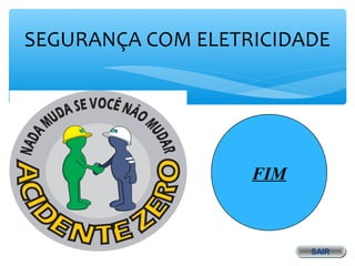 SEGURANÇA COM ELETRICIDADE
SAIRSAIR
FIM
 