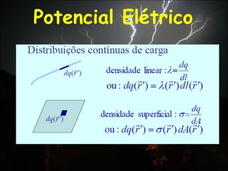 Potencial Elétrico
 