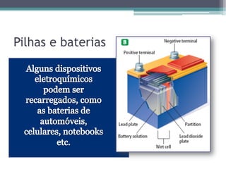 Pilhas e baterias
 