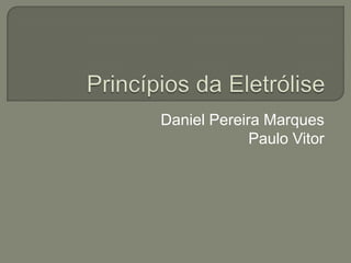 Daniel Pereira Marques
Paulo Vitor
 