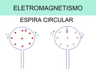 ELETROMAGNETISMO
 ESPIRA CIRCULAR
 