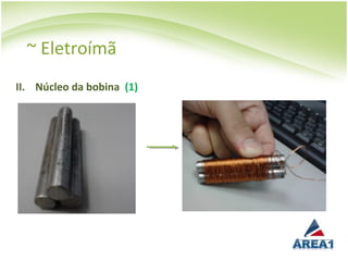 ~ Eletroímã
II. Núcleo da bobina (1)
 