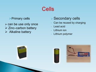 Primary Cell Example Electronics ppt | PPTX