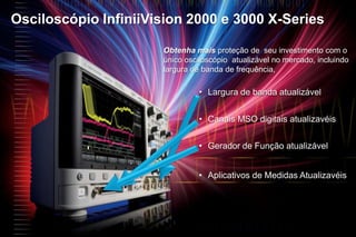 Osciloscópios Agilent – VisãoGeral dos ProdutosEconômico e AplicaçãoGeralDCA-J Sampling 90000 X-Series 90000 Series Fastest Growing Scope Company9000 Series 7000B Series 3000 X-Series 6000 Series U1604BSeriesU2700Series2000 X-Series Página11