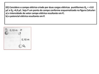4)Campo elétrico uniforme e potencial elétrico:+-