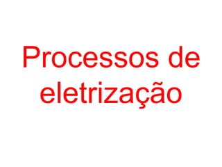 Condutores elétricosSão materiais que apresentam portadores de cargas elétricas (elétrons ou íons) quase livres, o que facilita a mobilidade dos mesmos em seu interior. São considerados bons condutores, materiais com alto número de portadores de cargas elétricas livres e que apresentam alta mobilidade desses portadores de cargas elétricas.