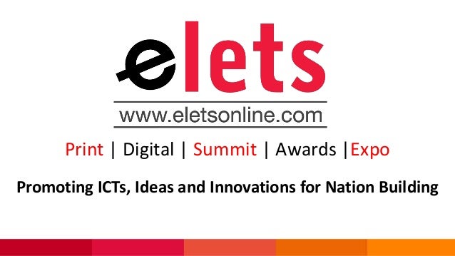 Elets Technomedia Private Limited Corporate Presentation 17