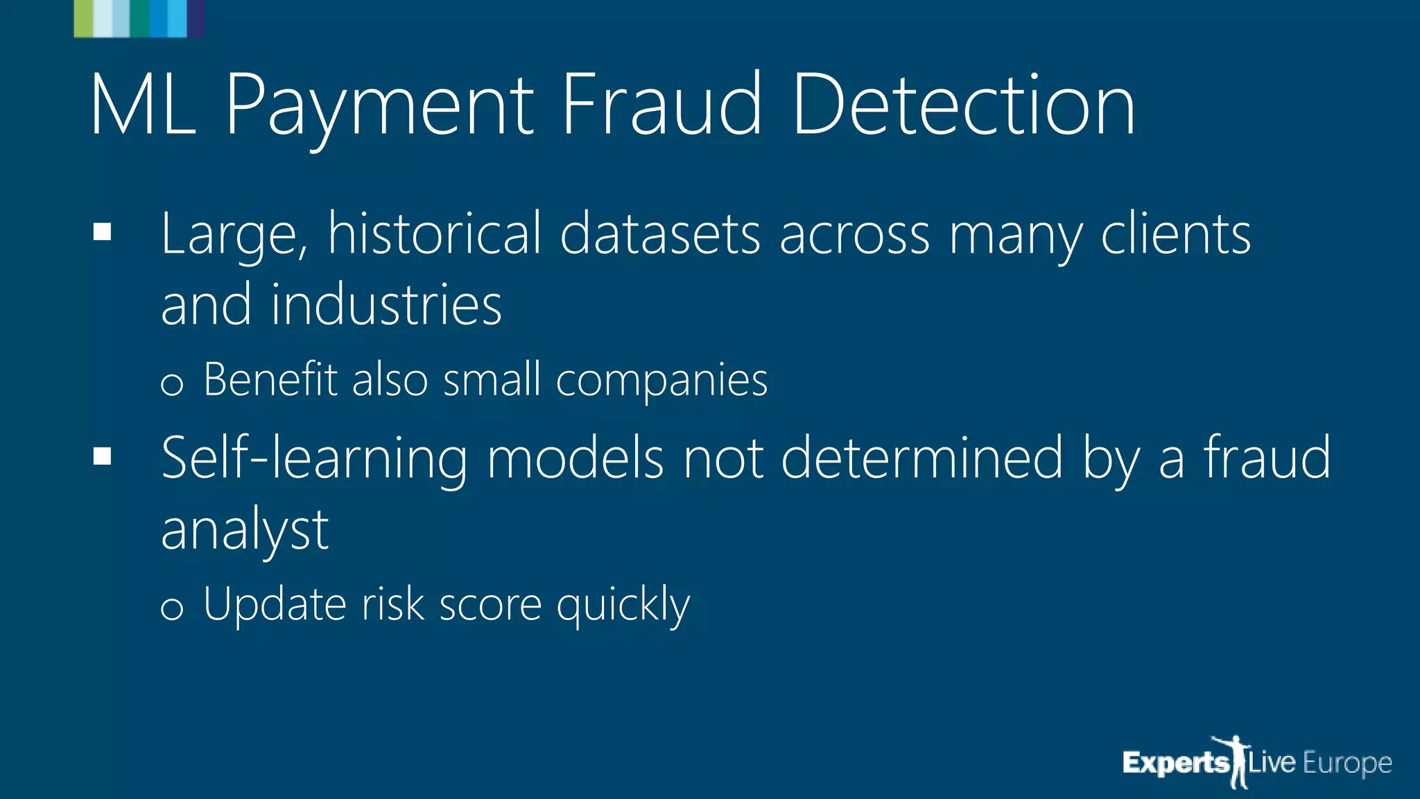 Online Payment Fraud Detection with Azure Machine Learning | PPTX
