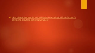 

http://www.rtve.es/alacarta/videos/para-todos-la-2/para-todos-2entrevista-eleuterio-sanchez/2142534/

 