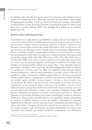 TRABAJO SOCIAL Y JUSTICIA SOCIAL EN TIEMPOS DE TRANSICIÓN* | PDF