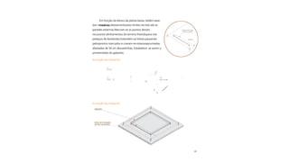 Curso de
Pedreiro
Em função da leitura da planta baixa, obtêm-seas
medidas
dos recuos ou afastamentosdos limites do lote até as
paredes externas.Marcam-se os pontos desses
recuosnos alinhamentos do terreno fixandopara isto
pedaços de barbantes.Estendem-se linhas passando
pelospontos marcados e cravam-se estacasaprumadas
afastadas de 50 cm dessaslinhas. Estabelece- se assim o
primeirolado do gabarito.
Armação do Gabarito
Armação do Gabarito
31
 