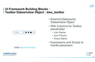 Creating Modern UI PowerBuilder Framework using native objects | PDF