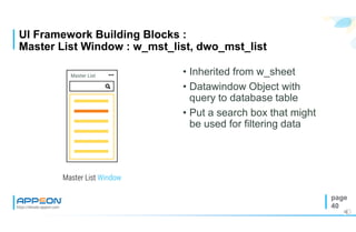 Creating Modern UI PowerBuilder Framework using native objects | PDF