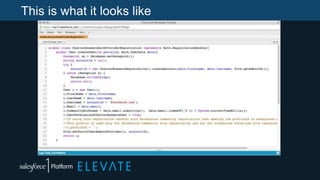 This is what it looks like
 