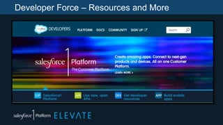 Developer Force – Resources and More
 