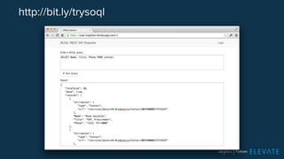 http://bit.ly/trysoql 
 