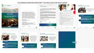 CUSTOMIZED MENTOR ROADTRIP™ ACTION GUIDE FOR OUR CLIENTS
 