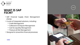 Optimizing Financial Supply Chain in Manufacturing Using SAP FSCM | PPTX