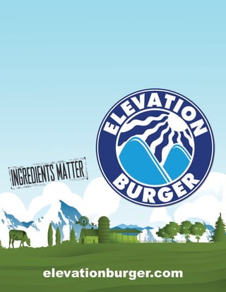 Elevation Burger Franchise Brochure