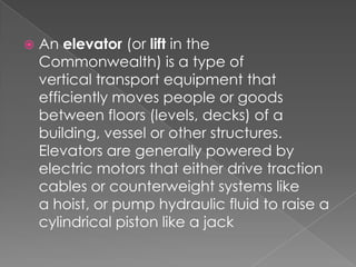Elevator | PPTX