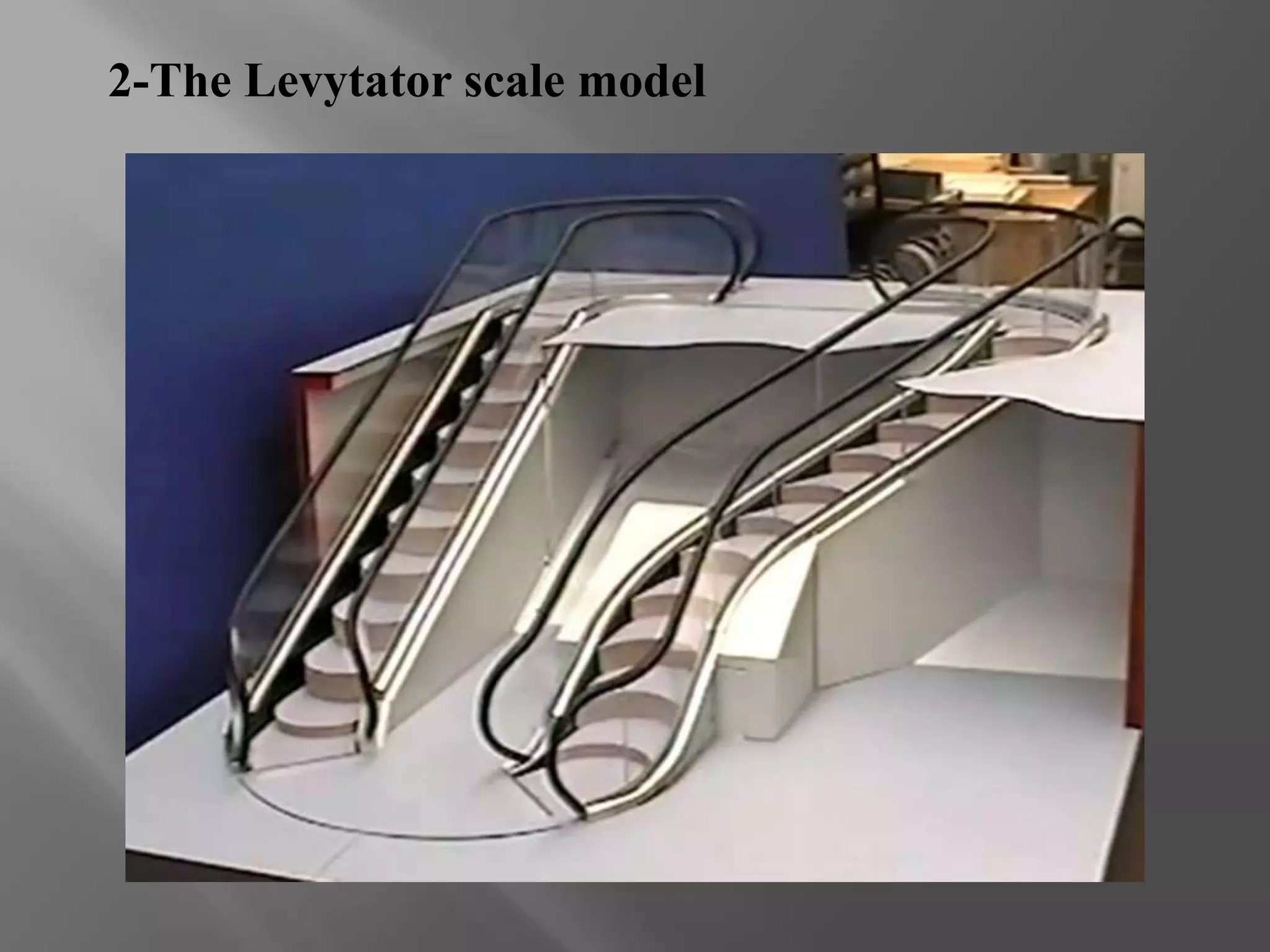 2-The Levytator scale model 
 