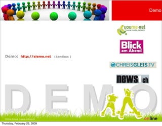 Elevator Pitch sieme.net