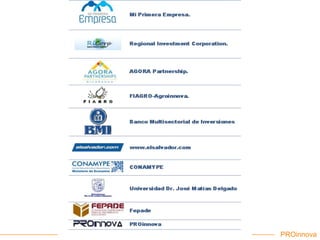 Agenda4:45-5:00 pm Registro de participantes5:00-5:10 pm Introducción a SpeedDating, Samuel Salazar5:10-5:30 pm Presentación de AGORA Partnership, Ricardo Teran5:30-6:30 pm Speed Dating6:30-8:00 pm Networking Cocktail