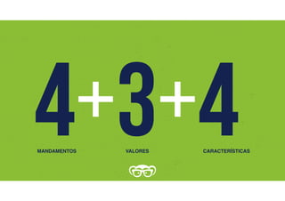 4+3+4MANDAMENTOS VALORES CARACTERÍSTICAS
 