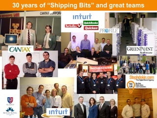 30 years of “Shipping Bits” and great teams
 