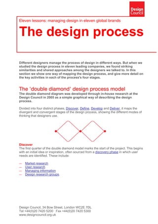 Project Design Process Pdf Design process | PDF