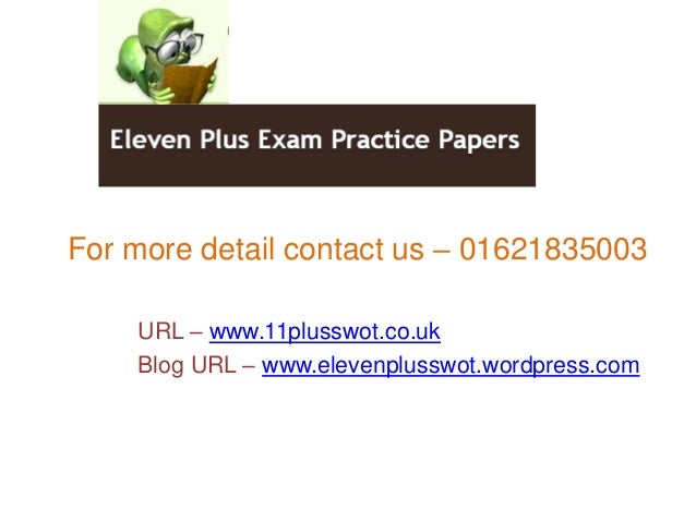 Eleven Plus Exam Practice Papers