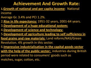 FAILURS:The continuing poverty: