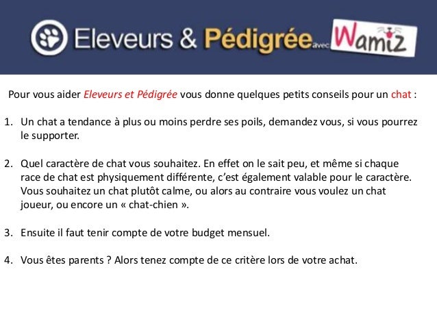 Eleveurs Pedigree