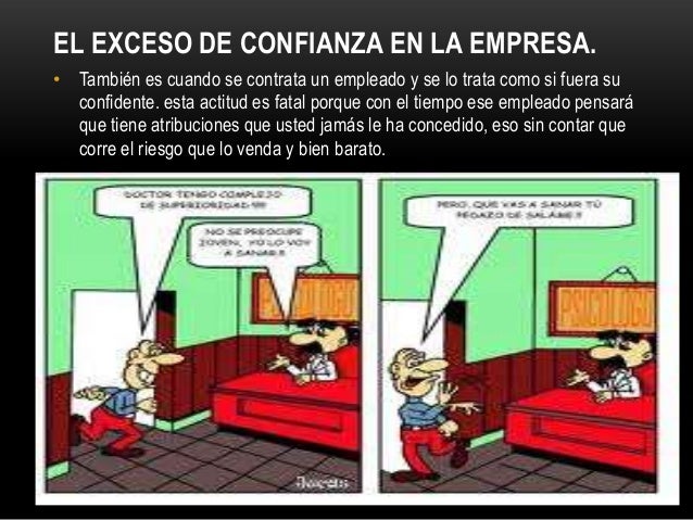 Exceso De Confianza En El Trabajo