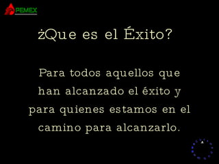 ¿ Que es el Éxito? Para todos aquellos que han alcanzado el éxito y para quienes estamos en el camino para alcanzarlo. 