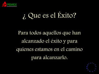 RR
ee
HH
cc
uu rr ss
ssoo
uu
mm aa
nn
oo
RR
ee
HH
cc
uu rr ss
ssoo
uu
mm aa
nn
oo
¿ Que es el Éxito?
Para todos aquellos que han
alcanzado el éxito y para
quienes estamos en el camino
para alcanzarlo.
 