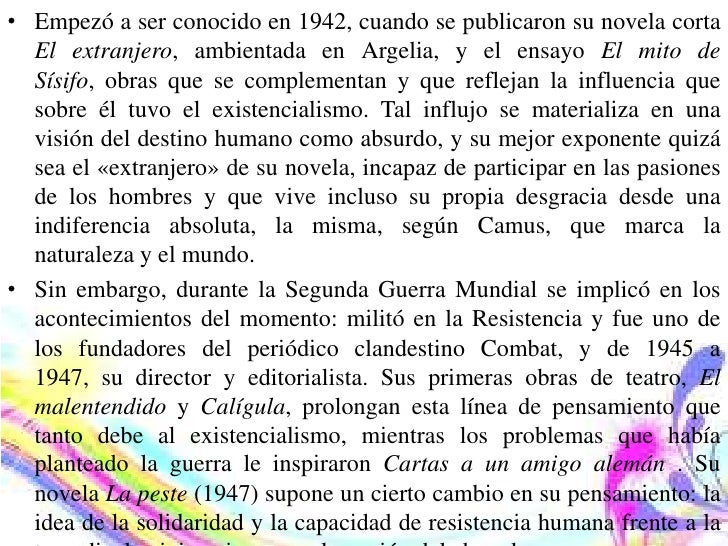 El extranjero El extranjero