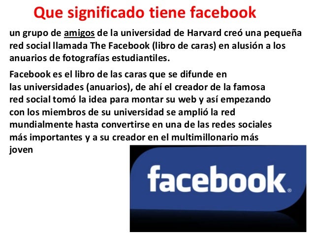 El facebook