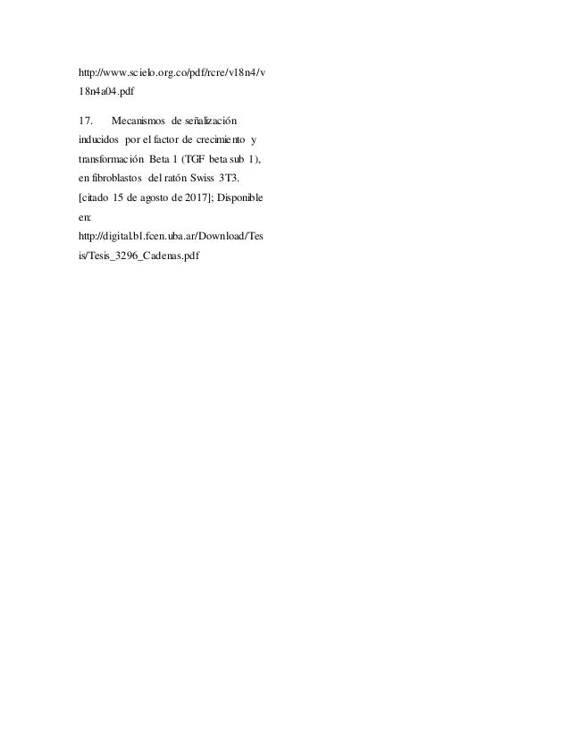 EL FACTOR DE CRECIMIENTO TRANSFORMANTE BETA (TGFβ) Y SU PAPEL EN LA…