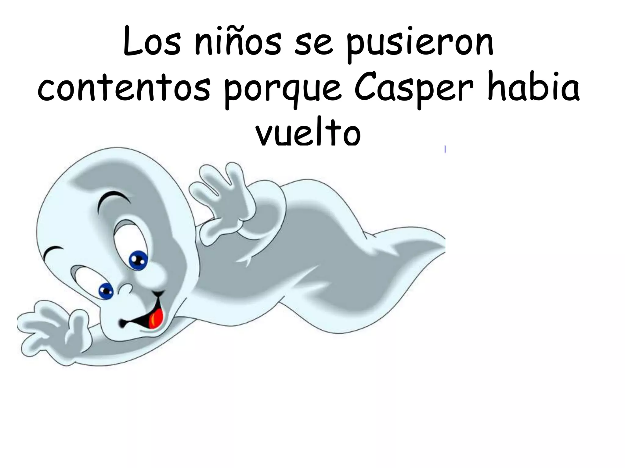 El fantasma de la escuela | PPTX