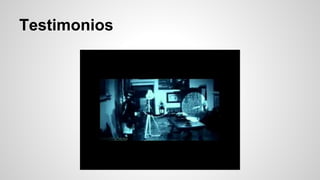 Testimonios
 
