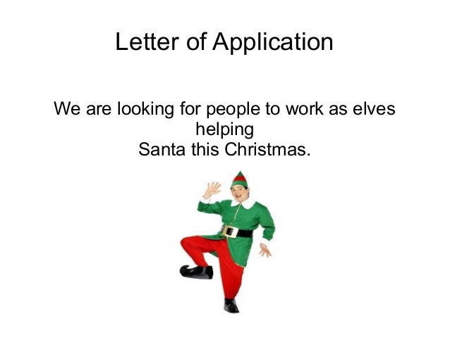 How to write an application letter cae