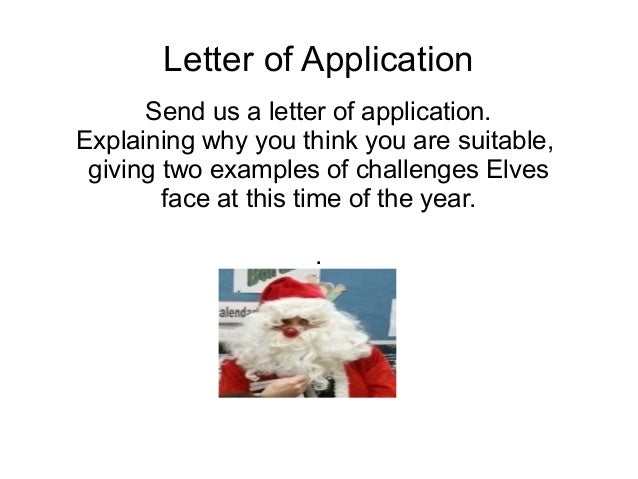 How to write an application letter cae