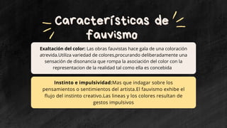 Rompa Color EL FAUVISMO CARACTERÍSTICA DEL COLOR Y LAS FORMAS | PDF
