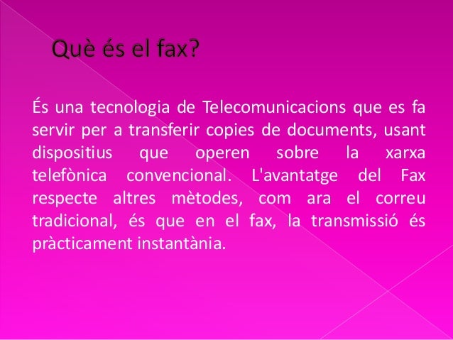 el fax inés