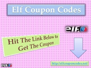 Elf Coupon Codes
http://elfcouponcodes.net/
 