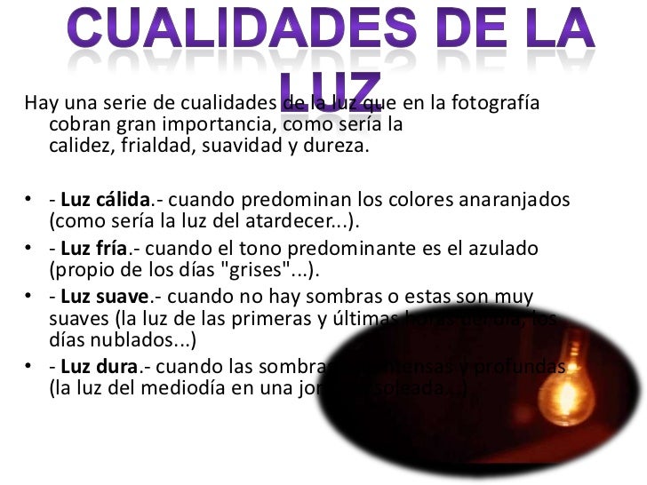 El fenómeno de la luz y su comportamiento
