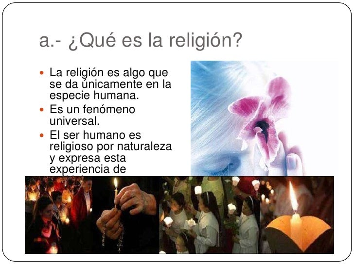 El fenómeno y el hecho religioso